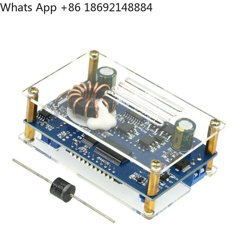High current and high power adjustable step-down module constant voltage constant current liquid crystal display