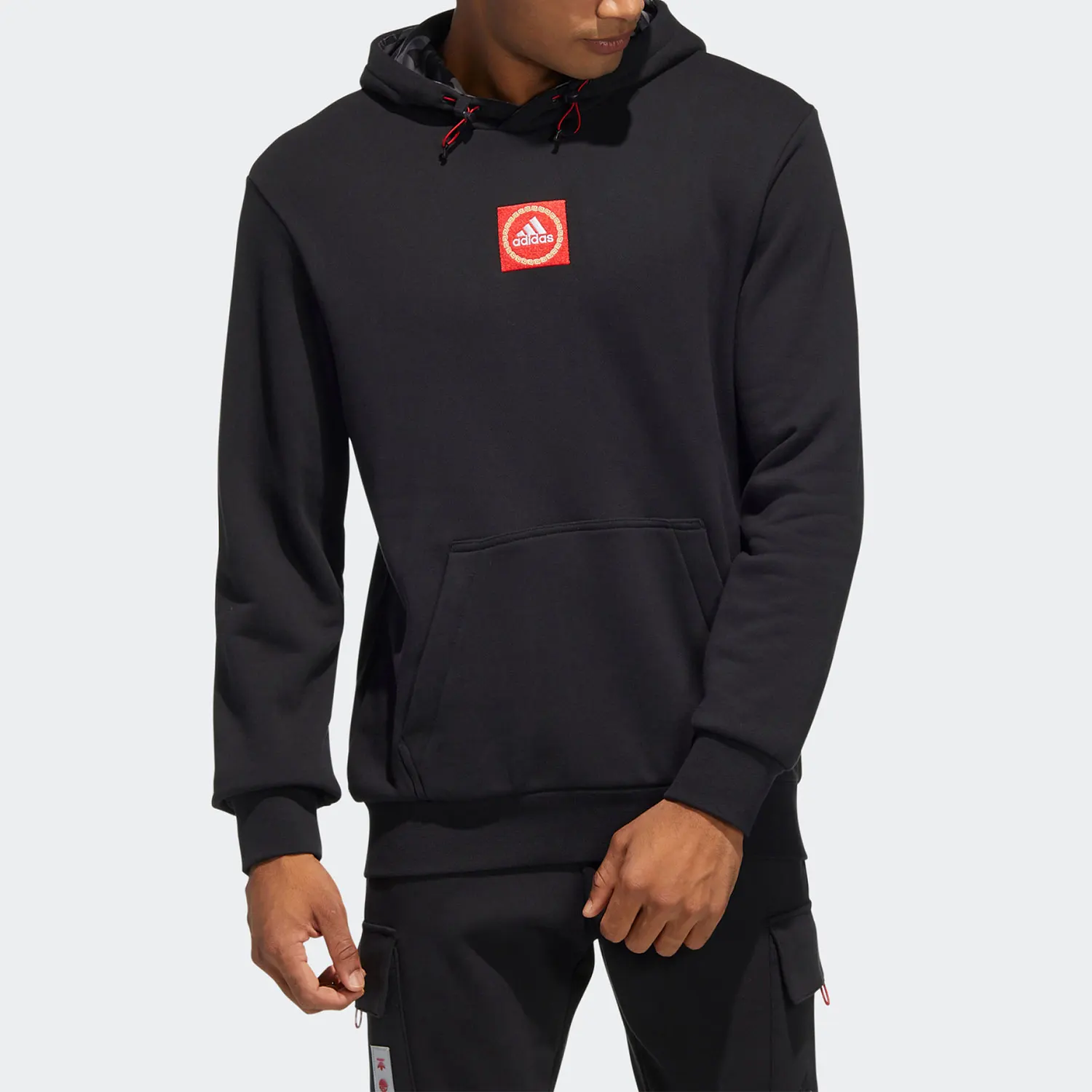 

Adidas Genuine Casual Men's Fashion Sports Loose Hoodie HC0273