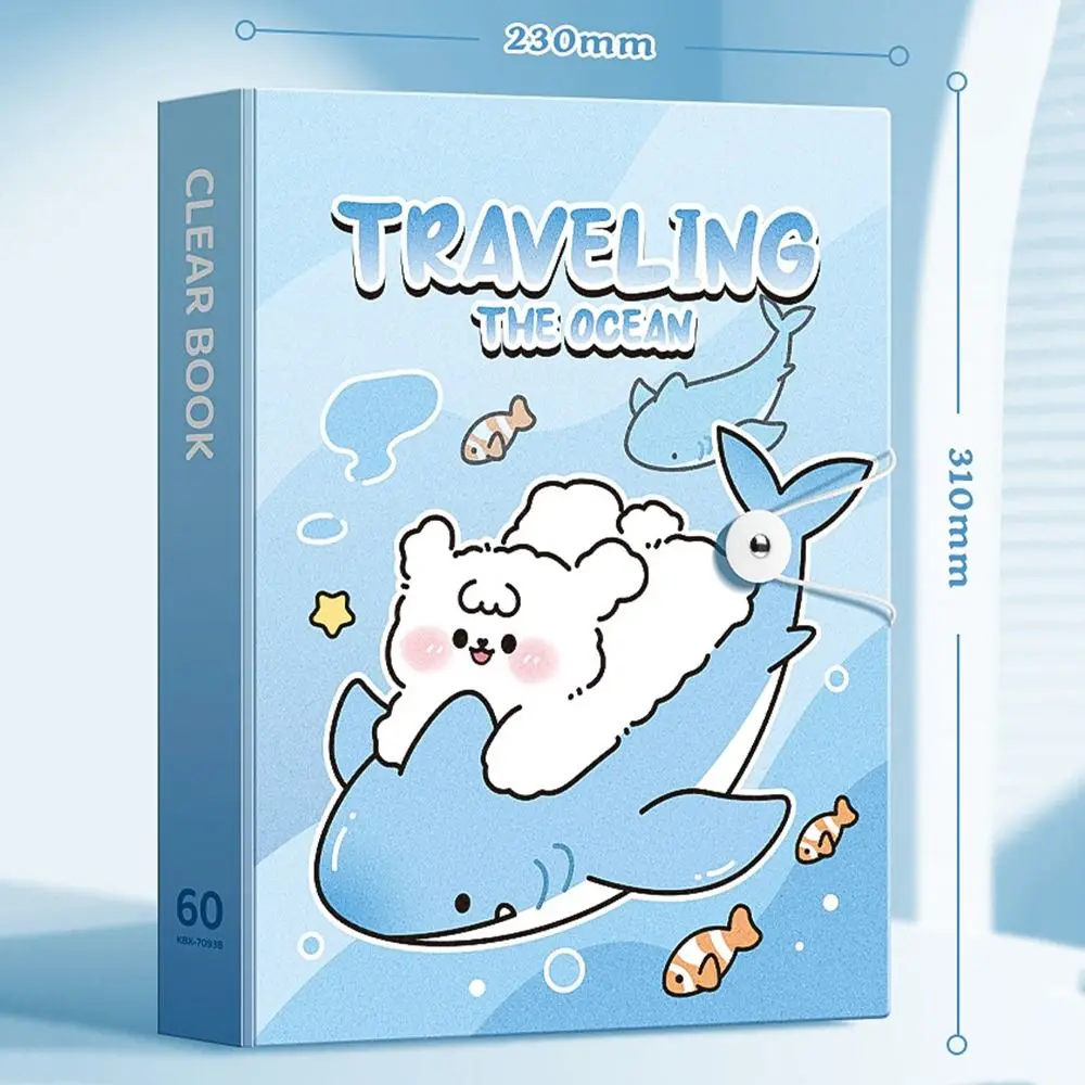 Capibara A4 Document Bag Large Capacity Waterproof File Folder Envelope Folder Organ Bag File Classification Holder