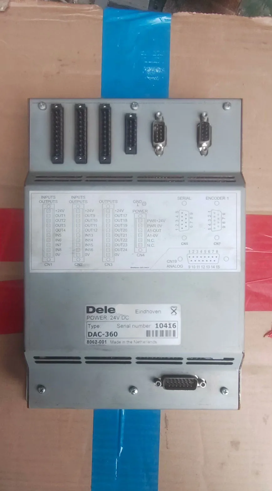 DAC-360 HMI Screen for Delem DAC-360
