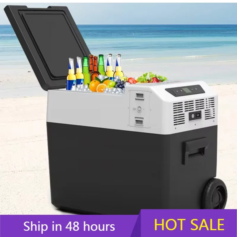 

POWER LEAPPortable Car Fridge Freezer Cooler Car Refrigerator Home Outdoor Camping Refrigeration Cooler