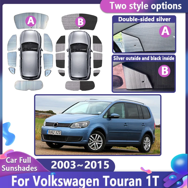 

Автомобильные солнцезащитные козырьки для Volkswagen VW Touran MK1 1T 2003 ~ 2015, солнцезащитный козырек на окно, солнцезащитный козырек, автоаксессуары 2005 2008 2010 2012