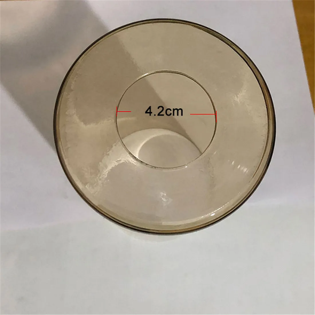 Amber Glass Lamp Shade D10xH20cm H15cm Cylinder Tea Color Glass Cover Replacement for Bathroom Wall Sconce Chandelier Lighting