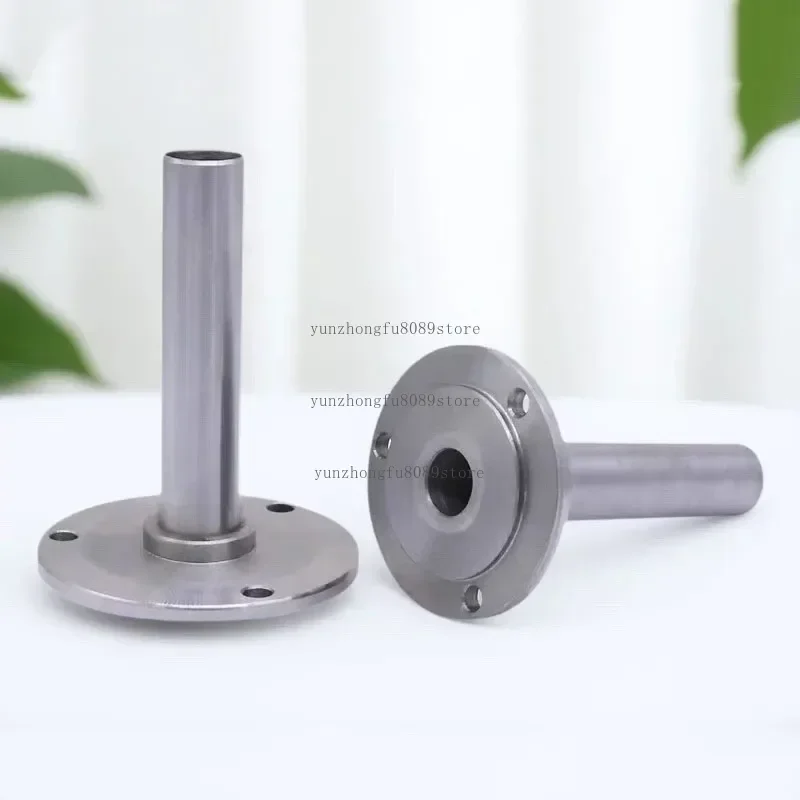 DIY Woodworking Lathe Spindle Buddhist Bead Machine 80/100 Flange Chuck Connecting Rod Through Hole 20