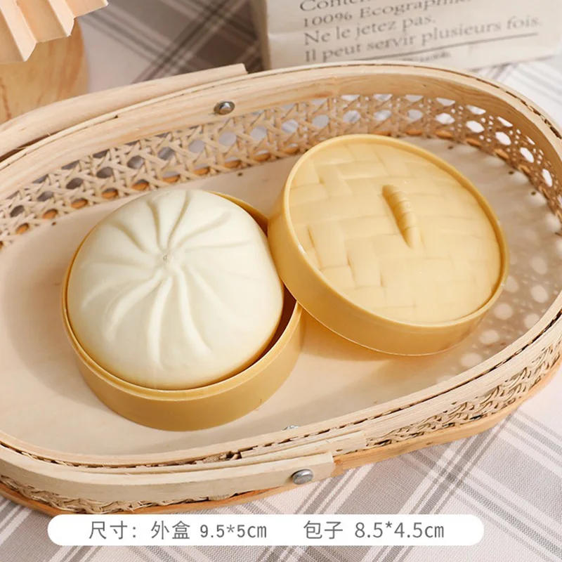 만화 동물 만두 안티 스트레스 볼 스퀴시 피젯 토이 부드러운 밀가루 볼 번 스트레스 해소 감각 완화 스퀴즈 장난감 어린이 선물