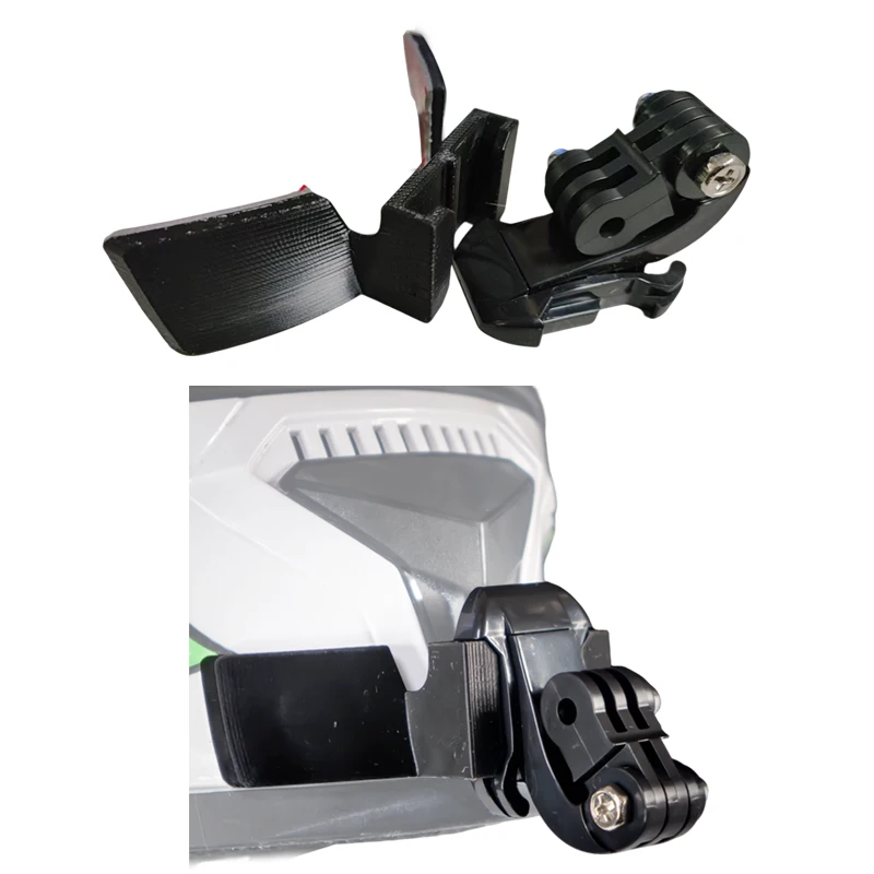 

1Set For DOT X5 Full-Face Helmet Chin Mount Compatible with GoPro/DJI/Insta360 Action Camera Motorcycle Riding POV Accessories