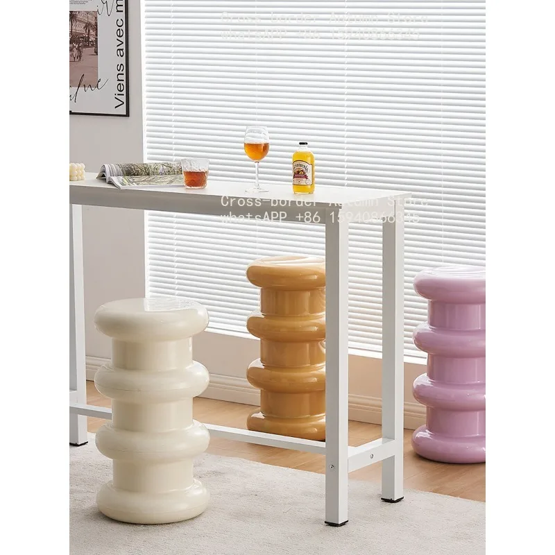 Creative low stool, designer Internet celebrity small side stool, living room sofa side several small apartment home