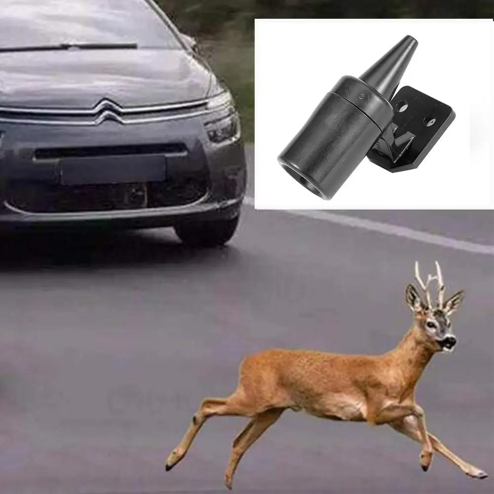 Ultrasonic Whistles Safety Sound Alarm Black Car Deer Animal Alert Warning,Auto Safety Alert Device