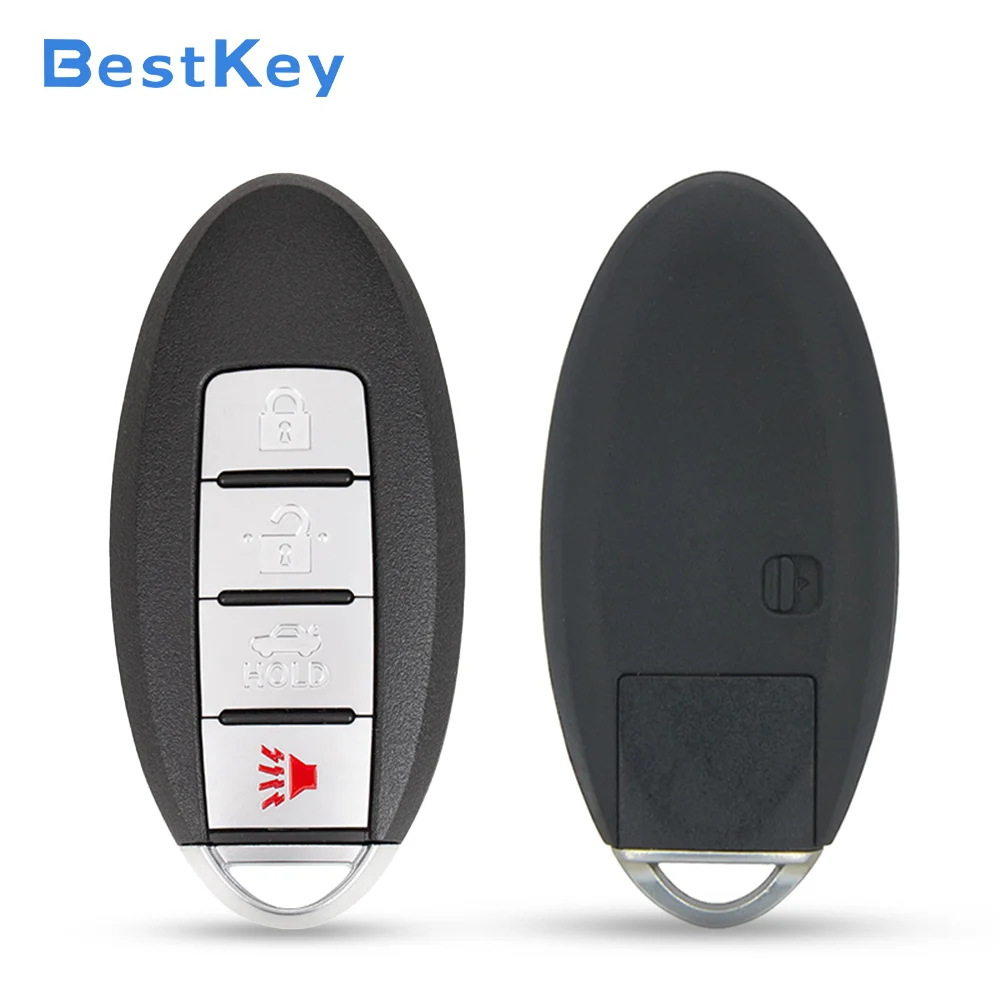 Best Key 4 Button Trunk Smart Key 315/433MHz 46/47/4A Chip for Nissan Altima Sentra Versa Maxima Murano 2009-2019