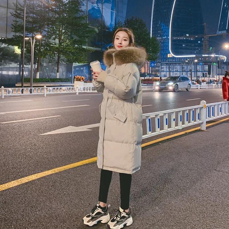 Down Medium and Long Models Large Size Ladies Lax Coat Appears Thin Thickened Jacket Coat New  Winter Coat  Coat  Winter  Women