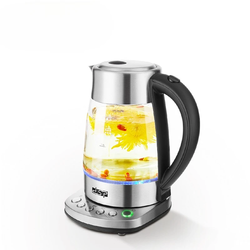 

Kettle Household glass Automatic power-off insulation 1.7L large-capacity electric kettle KK1282
