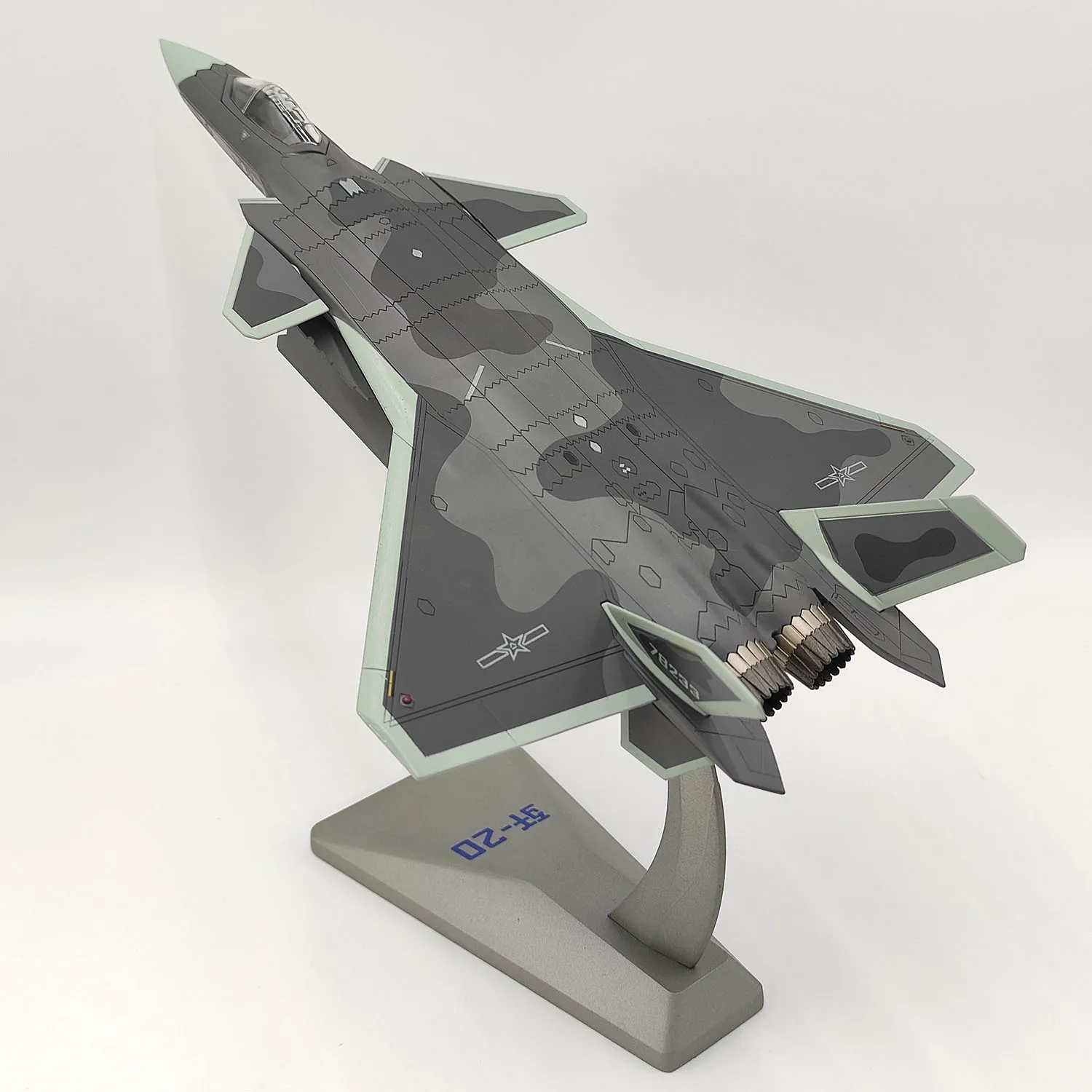 

Diecast AF1 1/72 Scale J-20 Stealth Fighter King of The Long Sky Alloy Aircraft Model Collectible Toy Gift Souvenir Display