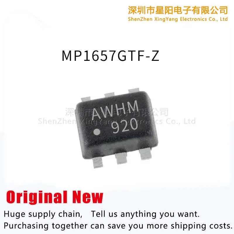 New original MP1657GTF Z patch P step-down power management IC chip spot