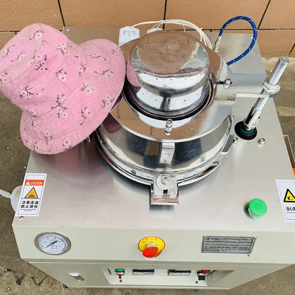 Baseball Hat Making Machine Ironing Cap Steam Perfect Shaping Maker Iron Blocking Setting Tools Maquina Para Planchar Gorras