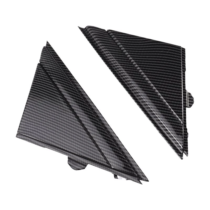 A95E-1Set Window Pillar Trim Cover For Fiat 500 Models 2012-2019- 1SJ85KX7AA 1SD00KX7AA