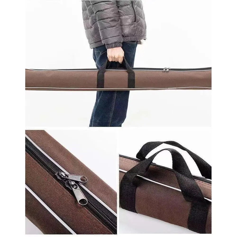 

Чехол для хранения удочки большой емкости, ручная тканая ручка, анти-разъемная сумка для хранения морской удочки, прочный, 3 цвета