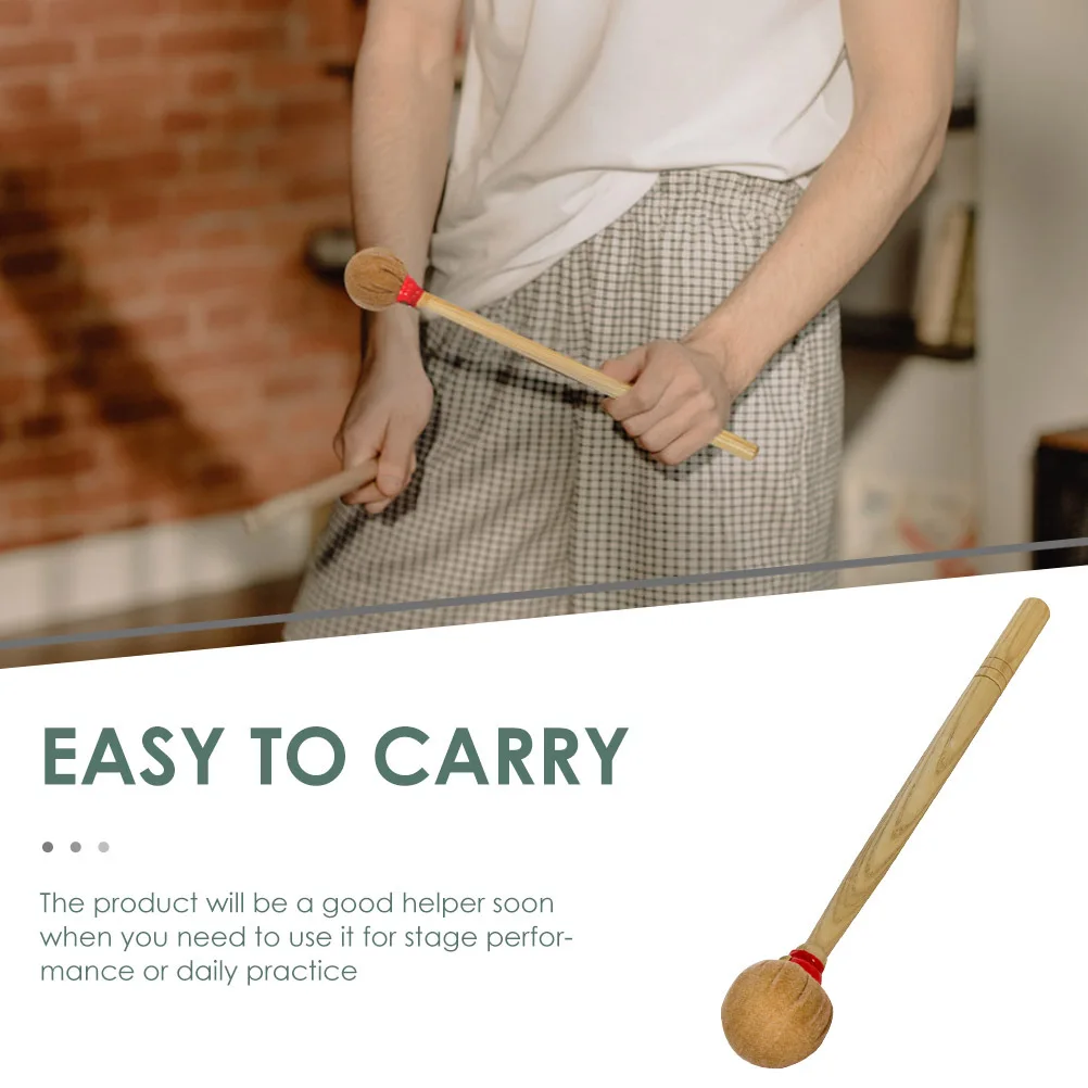 باس الطبل القطن القماش رئيس مقبض القيقب عدم الانزلاق قبضة قرع أداة جزء الأساسية لممارسة الأداء #5