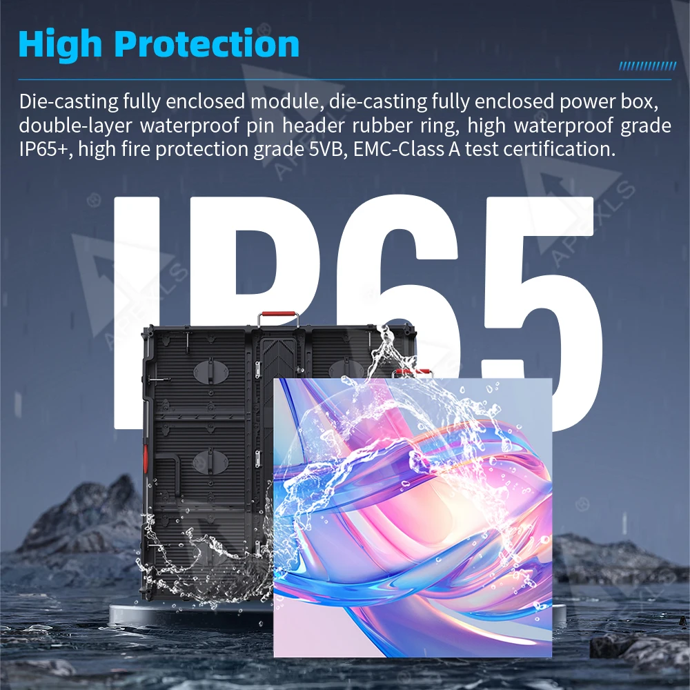 P6.67 Front&RearService Fixed Pantallas Exterior Video Wall Display Billboard Sign Board Signage Advertising Outdoor Led Screen