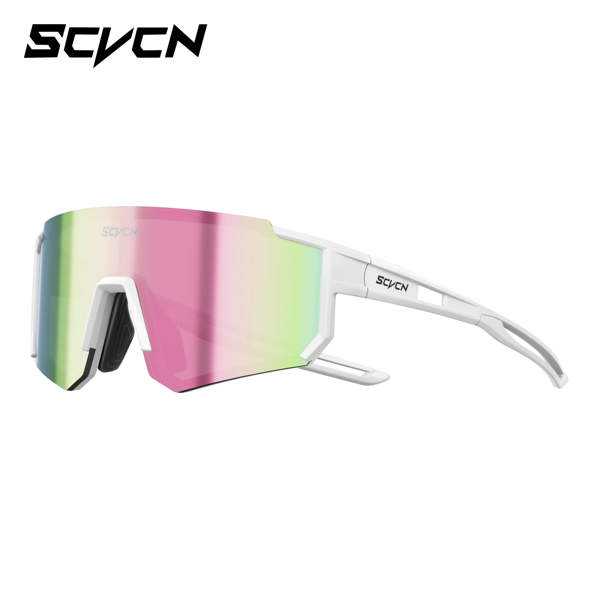 SCVCN Mädchen Sport Sonnenbrille Kinder Radfahren Brille Photochrome UV400 Jungen Baseball Outdoor Brillen Laufen Wandern Sonnenbrille