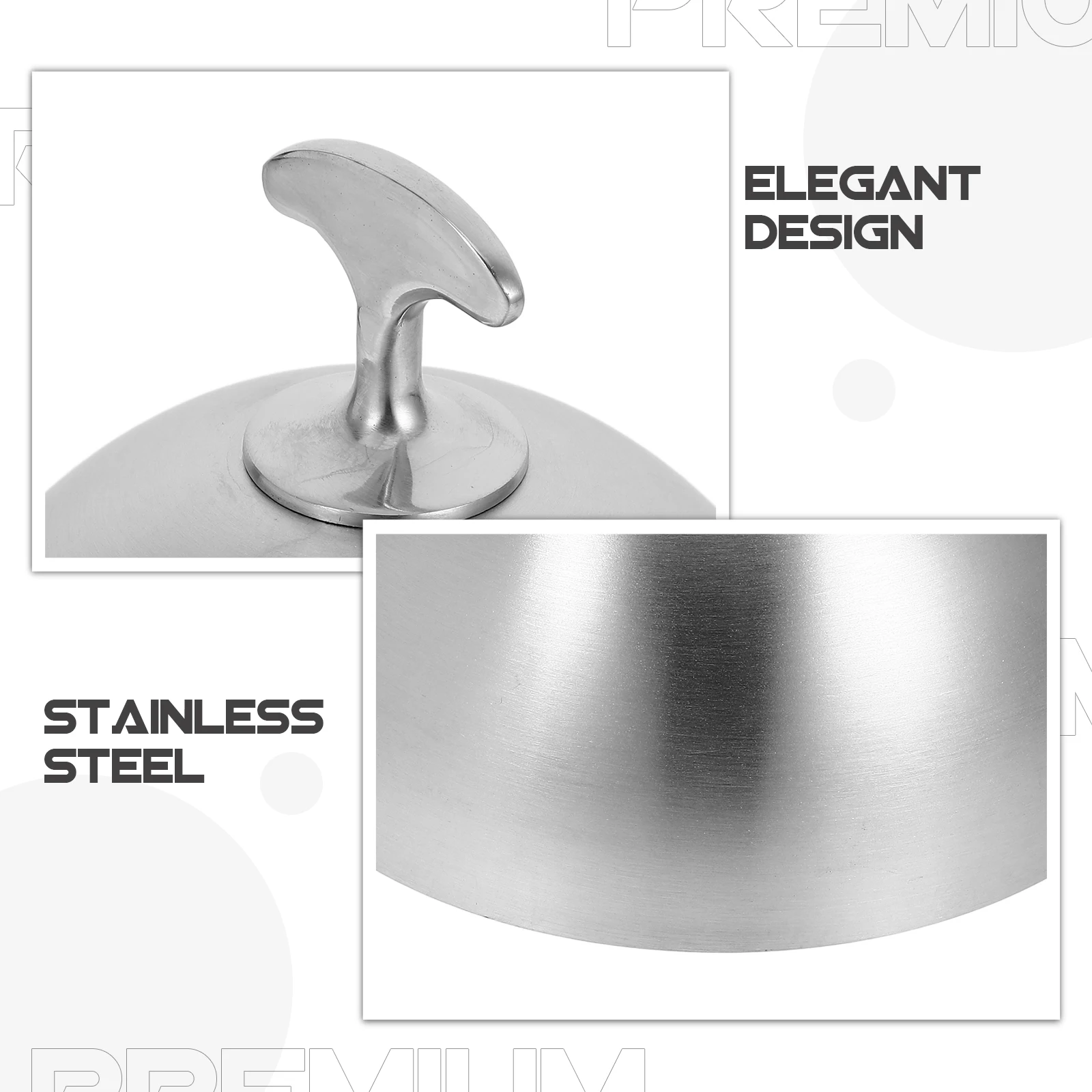 

Stainless Steel Steak Cover Food Dome Protective BBQ Kitchen Restaurant Serving Fresh Keeping Cookware Accessories