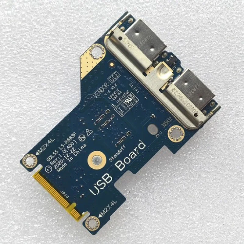 

Новая плата ввода-вывода A++ GDL55 LS-K663P USB 3.2 для Dell G15 5510 5511 115W RTX3060