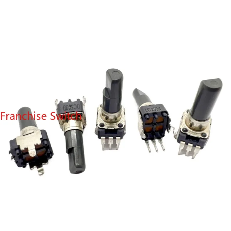 10PCS Type Vertical 09Single Mixer Special Potentiometer Gray Handle Length 18MM Half Axis 7MM