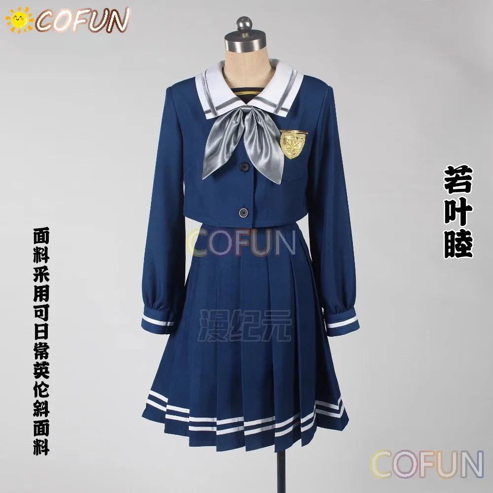 

Anime BanG Dream! It's MyGO!!!!! Ave Mujica Mutsuki Wakaba Tsukinomori School Dress Cosplay Outfit Halloween JK Uniform Women
