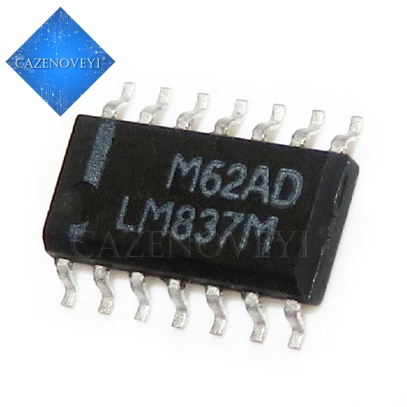 10pcs/lot LM837MX LM837M LM837 SOP-14 In Stock