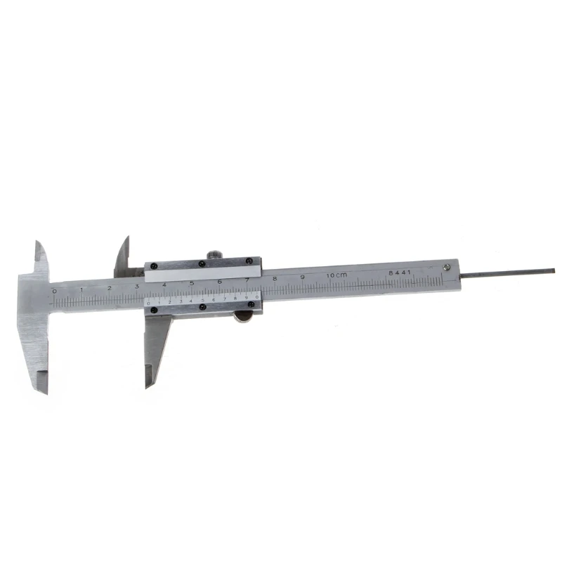 Imagem -04 - Mini Vernier Caliper Metric Machinist Pocket Guage 0100 mm Aço Inoxidável