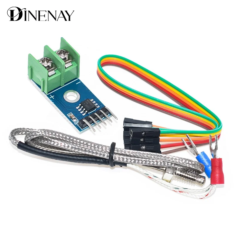 Temperatuurgradenmodule MAX6675 Module + K-type thermokoppel thermokoppelsensor
