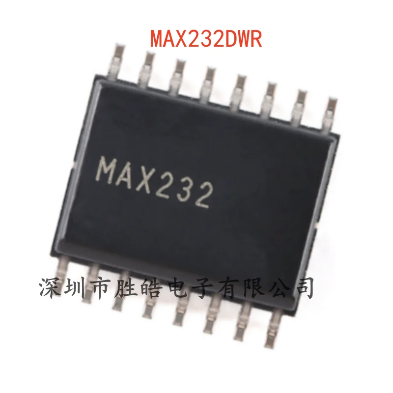 (10PCS)  NEW   MAX232DWR    EIA-232 Driver / Receiver   Chip     SOIC-16   MAX232DWR     Integrated Circuit