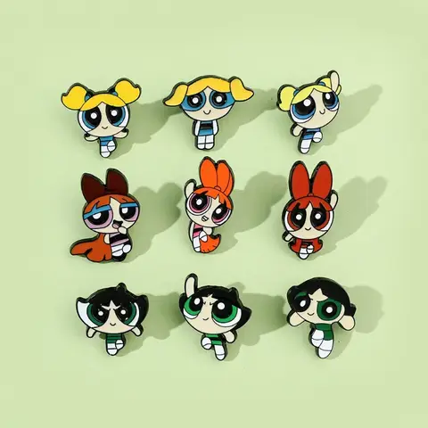 Fliegendes Mädchen Emaille Abzeichen Spaß Cartoon Rucksack Brosche Zubehör Anime Schmuck Kleidung Abzeichen Kinder Geschenk Brosche Zubehör