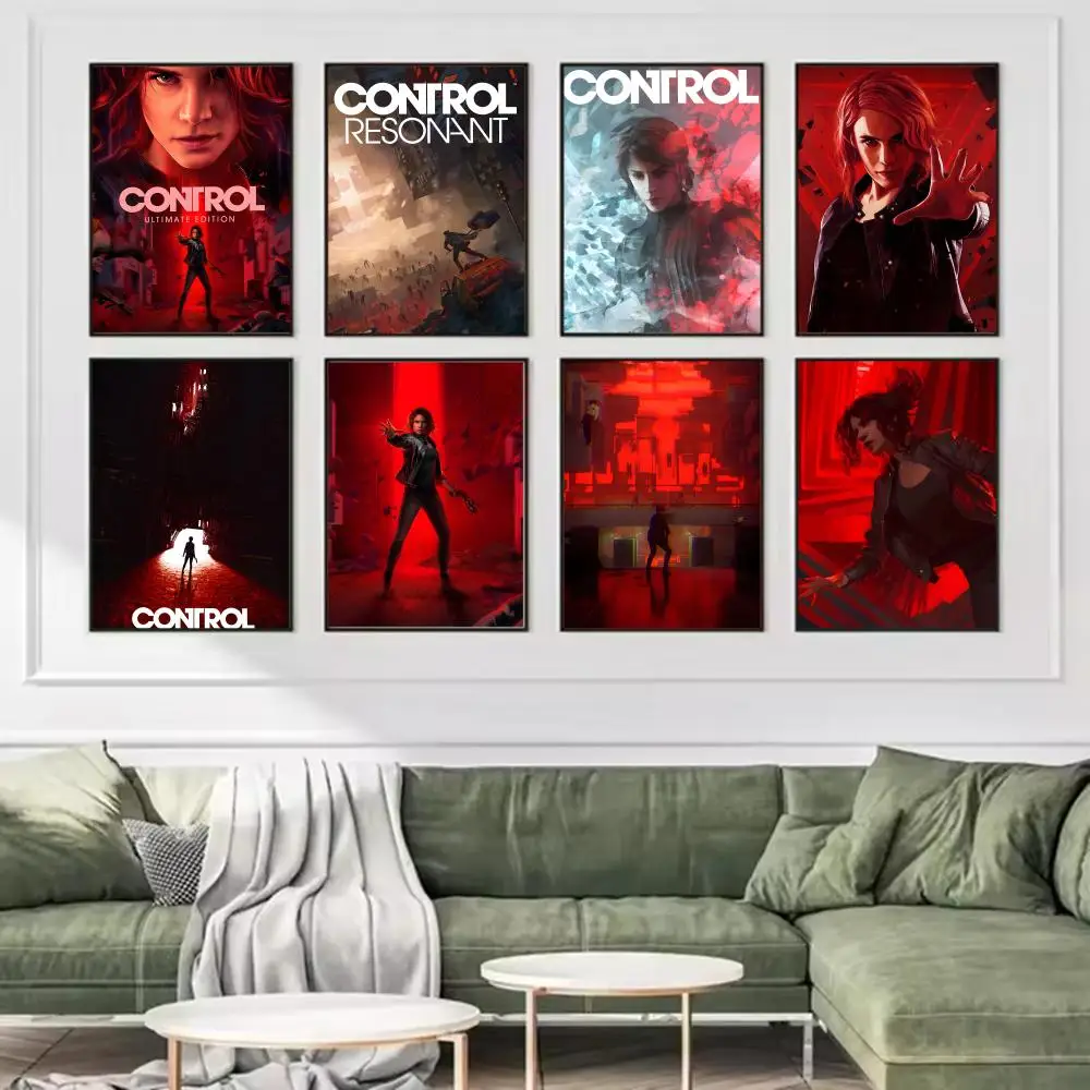 Video Game C-Control Poster Trendy And Easy-to-Apply Wall Art Stickers For Home Decor And Dorm Room Walls