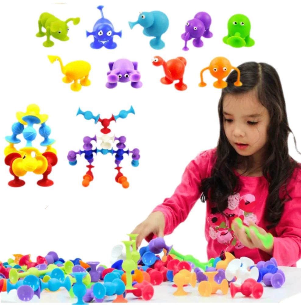 흡착식 동물 소프트 접착 다트 피젯 토이 가족 인터랙티브 게임 인기 실리콘 다트 토이 파티 스트레스 해소