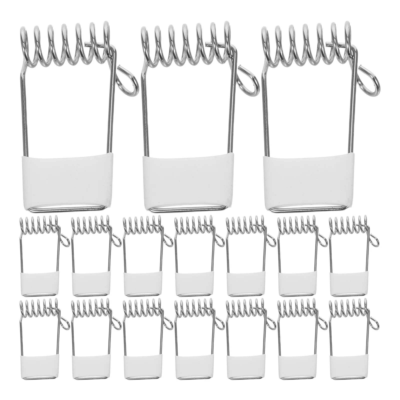 

30pcs Spring Clips for LED Panel Light Spotlight Lamp Tube Fixed Circle Home Office Bedroom Tools Accessories