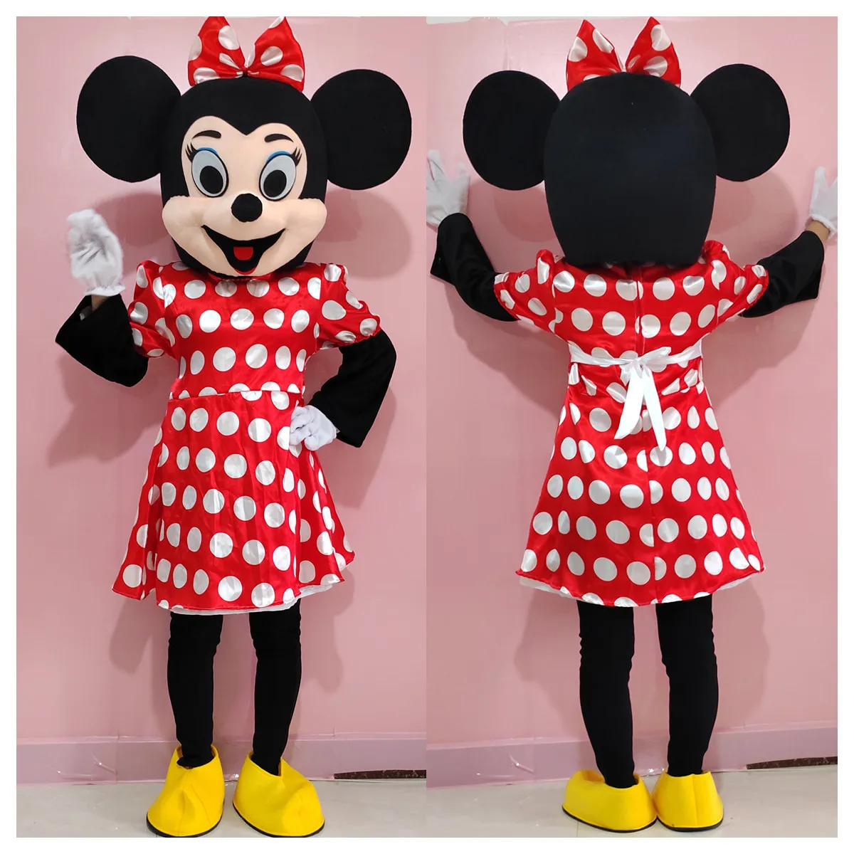 Mickey Mouse Mascot Costume Mickey Mouse variety Mickey Minnie mascot costume animal cartoon fancy dress adult size party dance