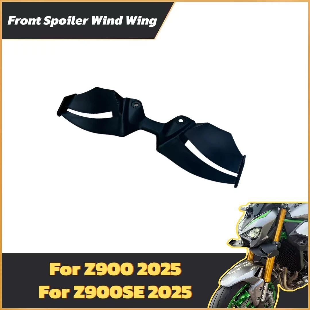

Motorcycle Front Lower Lip Wing Spoiler for Kawasaki Z900 / Z900SE 2025 Fixed Wing Fairing Accessory