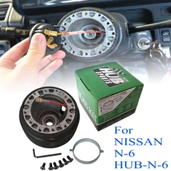 For NISSAN N-6 HUB-N-6 Sports Racing Steering Wheel Hub Adapter Boss Kit