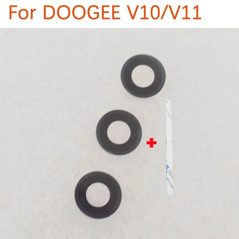 

New Original DOOGEE V10 V11 Rear Camera Lens Cell Phone Back Camera Lens Glass Cover For DOOGEE V10 Phone