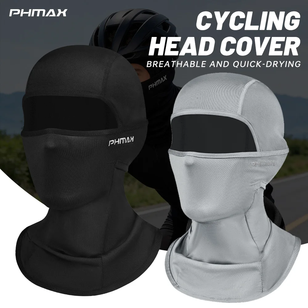 PHMAX Bike Motorcycle Balaklava Mask Summer Breathable Cycling Face Mask Scarf Fishing Hiking MTB Road Bike UV Protection Mask