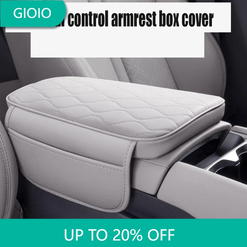 

For BYD Yuan Pro Yuan UP EV 2023-2025 Leather Car Armrest Storage Box Height increasing pad Cover Mat Center Console Protection
