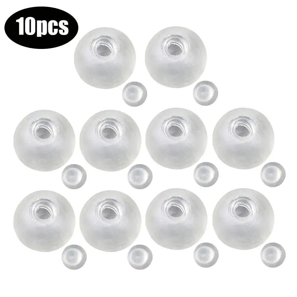 10PCs Sphere Jewelry TRP Casting Molds Tools DIY Empty Ball Skin Handmade Ball Decompression Slow Rebound Toy