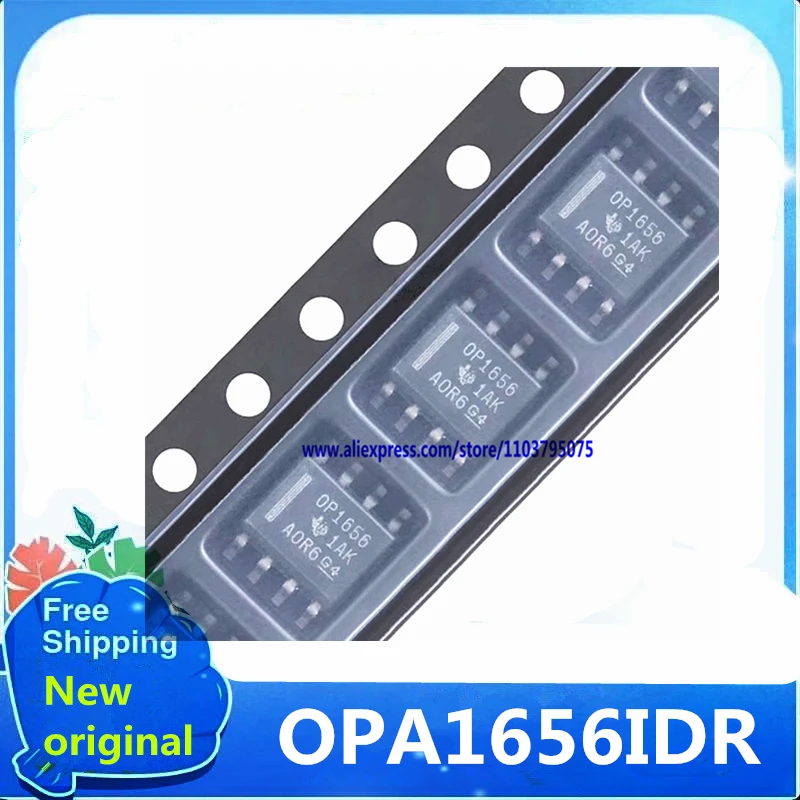 5 قطعة ~ 20 قطعة/الوحدة OPA1656 OPA1656ID OPA1656IDR SOP8 100% جديد وأصلي