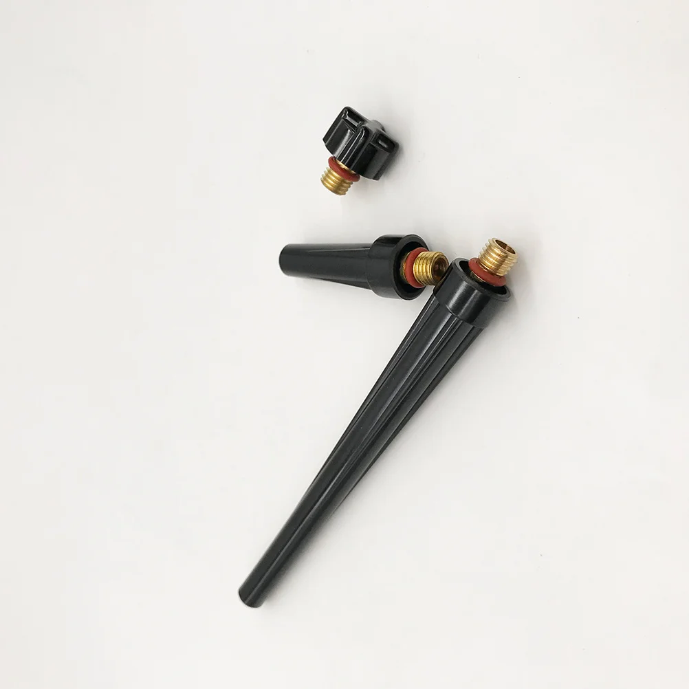 

3pcs Argon Arc Torch Kit For Wp9 Tig Welding Durable Low Burn-Loss Rate Easy Use Tig Welding Torch Set Parts