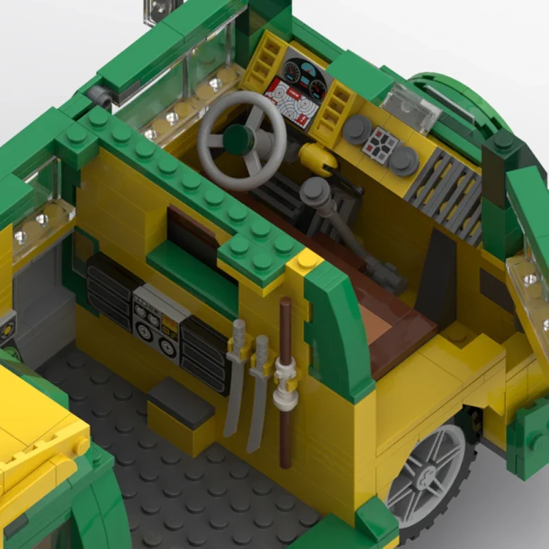 Moc Gebäude Ziegel Film Auto Serie Modell Reise Party Auto Technologie Modulare Blöcke Geschenke Spielzeug Für Kinder DIY Sets Montage