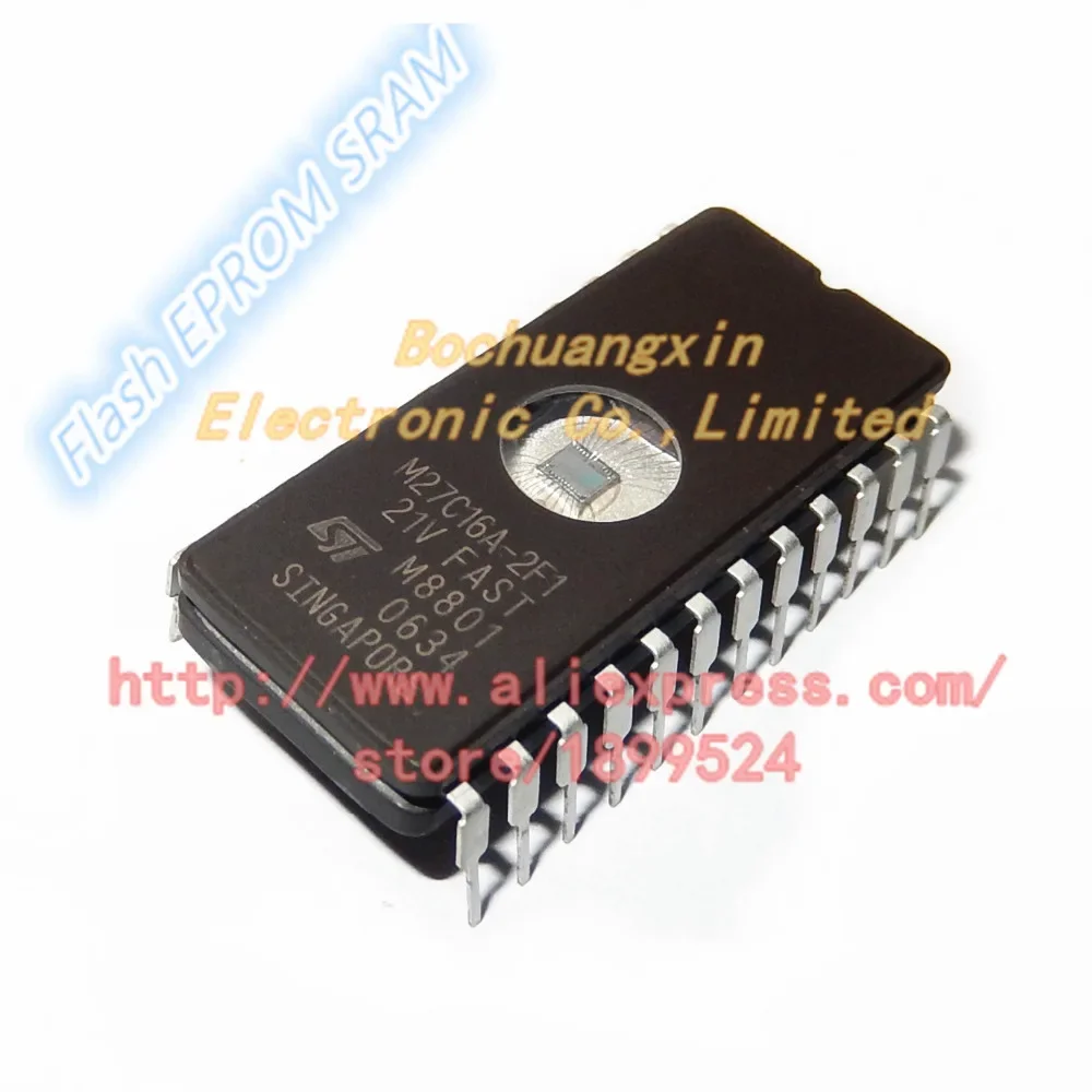 

free shipping M27C16A-2F1 M27C16A CDIP EPROM in stock 5pcs/1lot