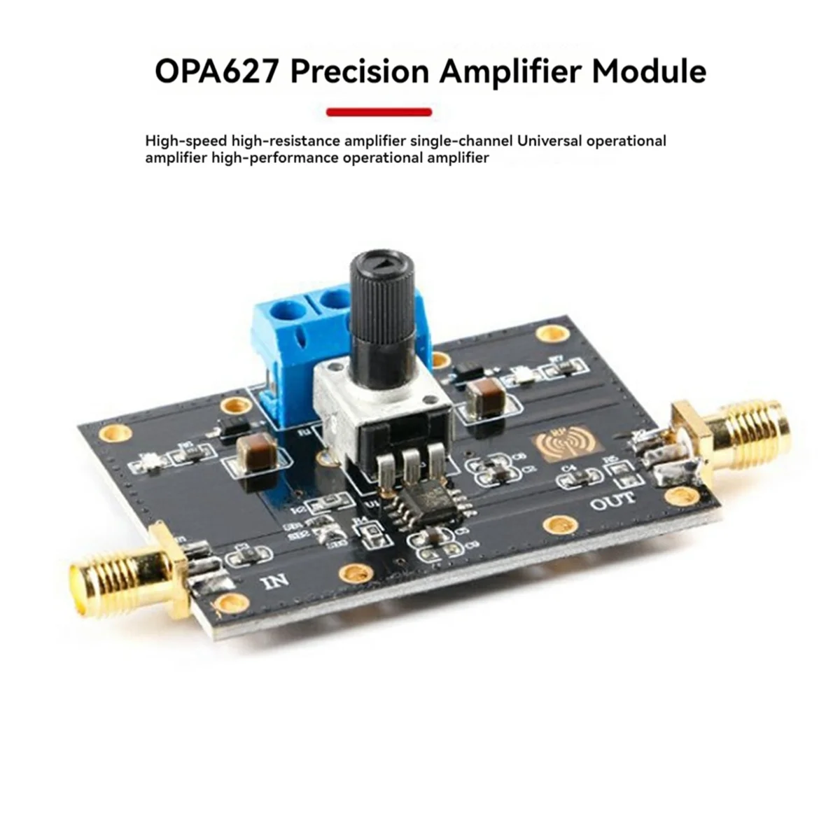 Efficient OPA627 Precision OP Amp Amplifier Module General-purpose Op-amp Board
