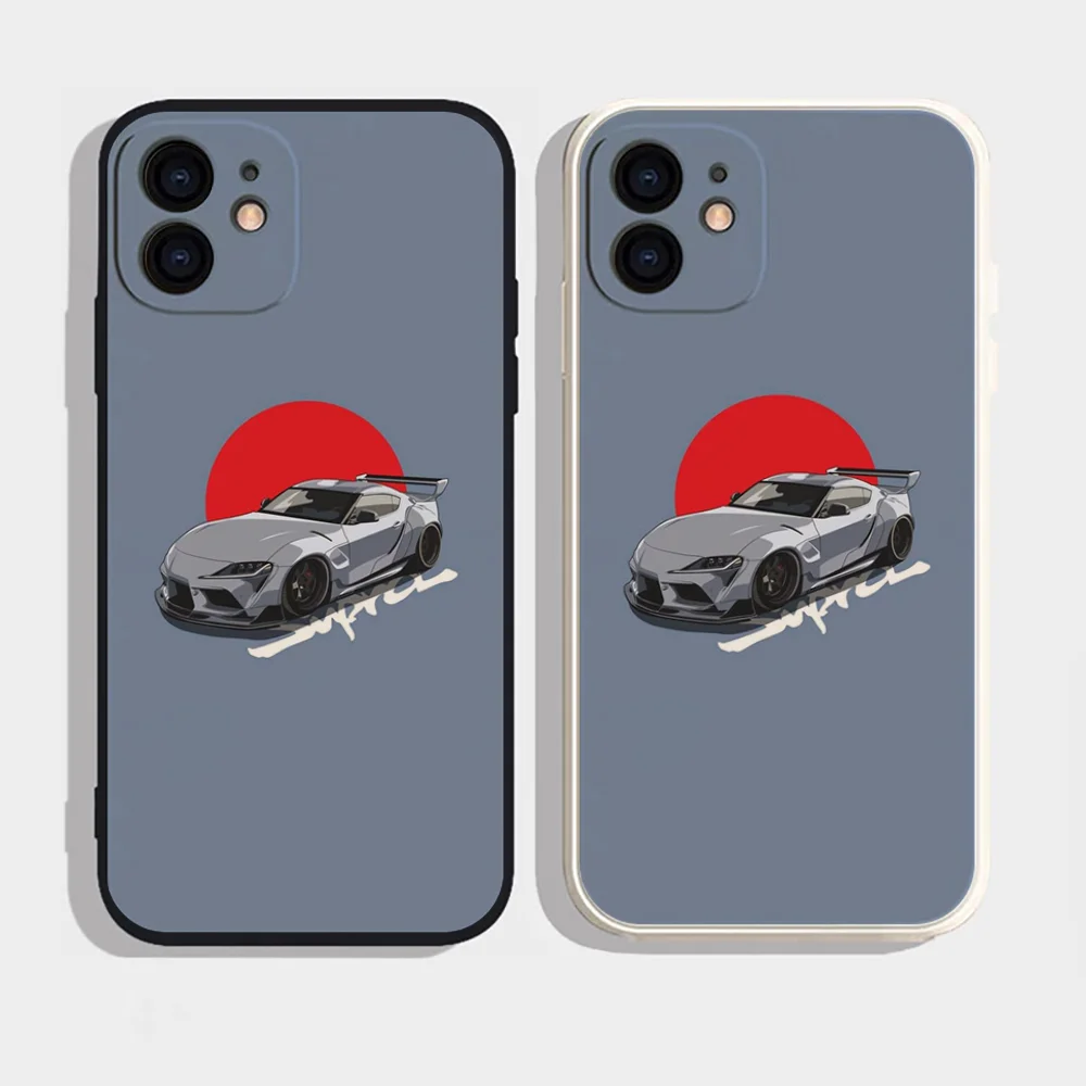 

Чехол для телефона Epc Cool Car T-ToyotaS GR S-Supra, мягкий силиконовый чехол для iPhone 16, 15, 14, 13, 12, 11 Plus Pro Max Plus