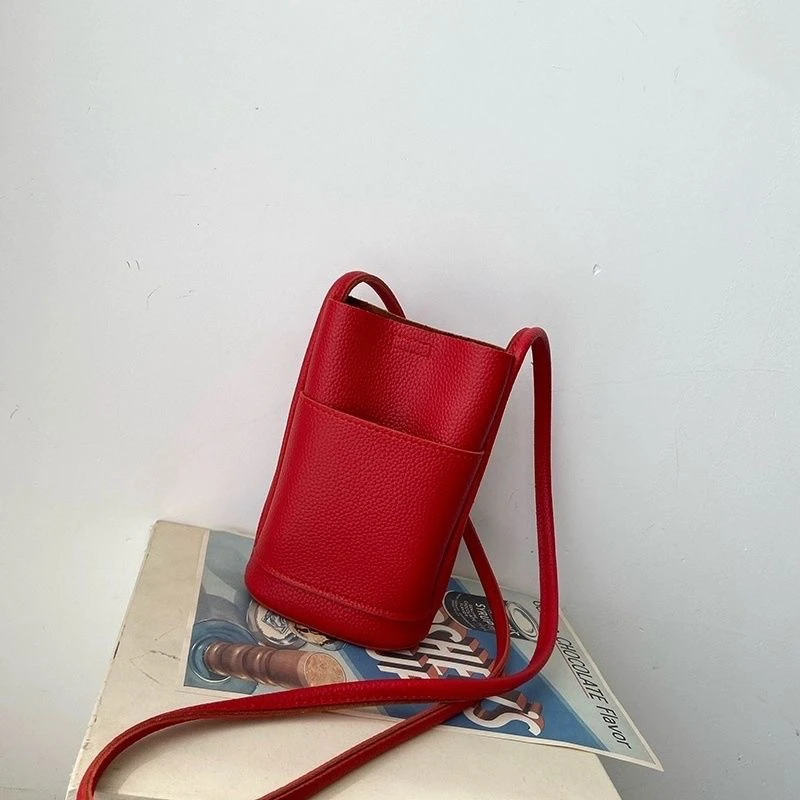 Faionable Casual Umhängetasche Handytasche Damen Buet Bag Simple Sli Single Oulder Bag Niedliche Handtasche für den täglichen Gebrauch