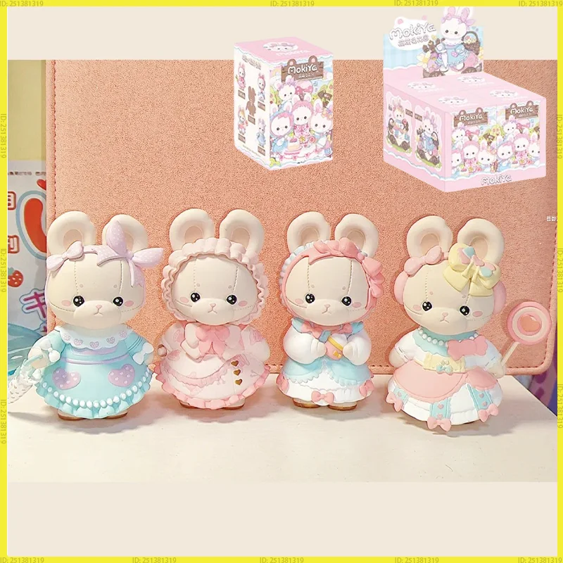 

MOKIYA милый кролик садовая серия слепая коробка игрушка-сюрприз Mystery Box аниме фигурка кавайная кукла модель детский праздничный подарок
